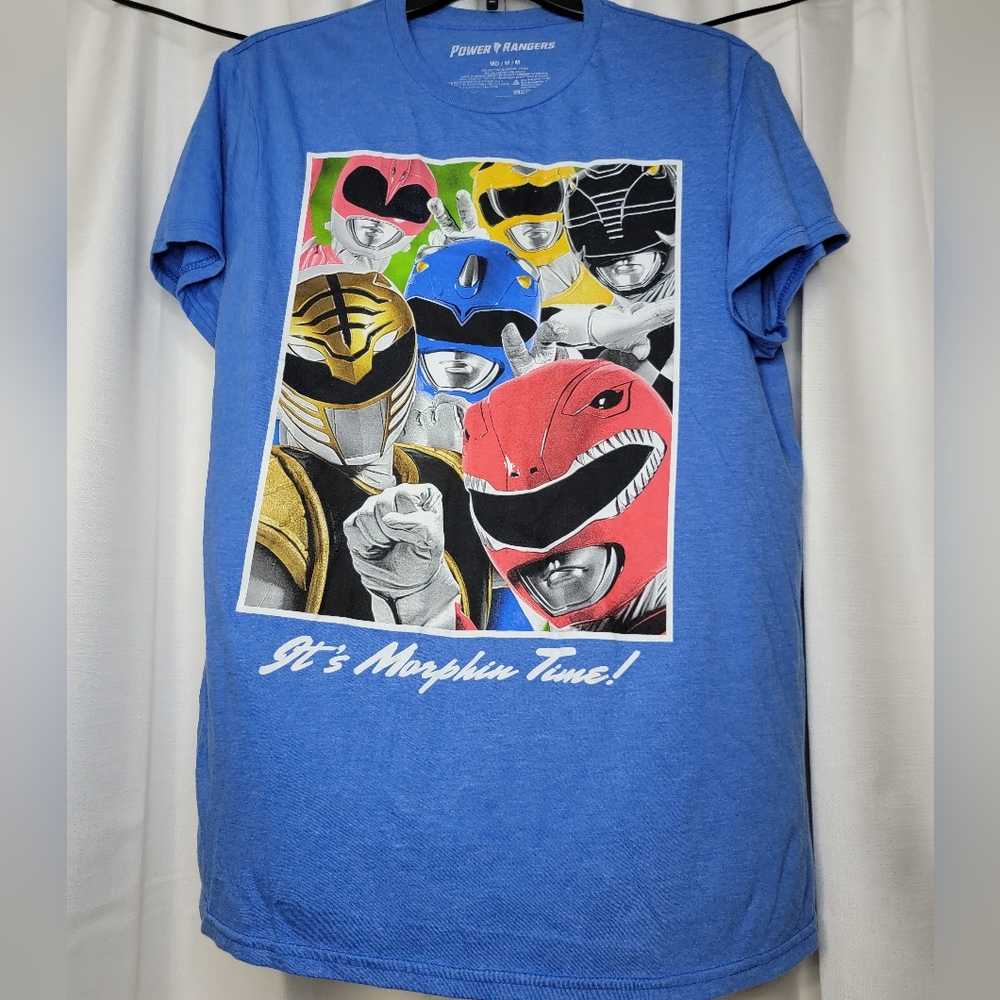 Blue Power Rangers shirt